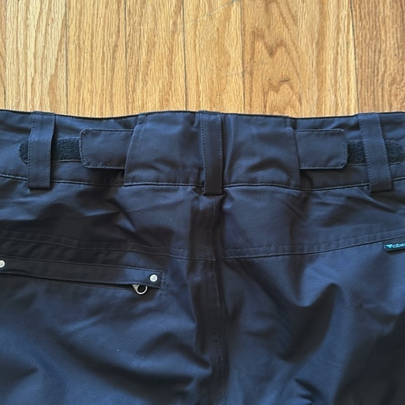 Obermeyer sz 8 women’s black ski snowboarding pants great pre owned condition - Picture 10 of 12